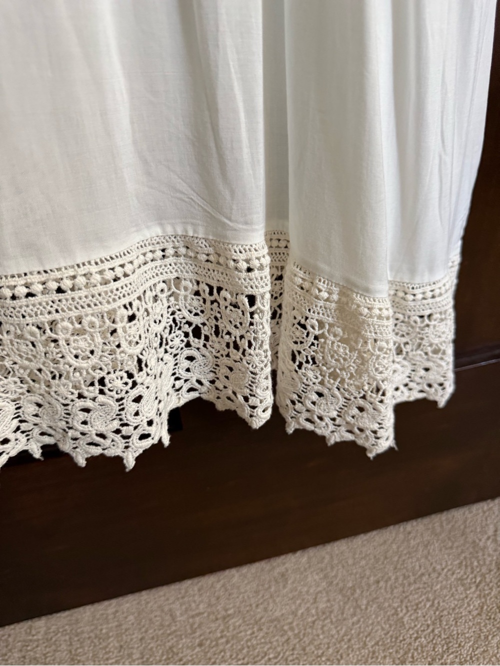 Free People Easy Breezy Slip with Crochet Hem size XS - Picture 4 of 7